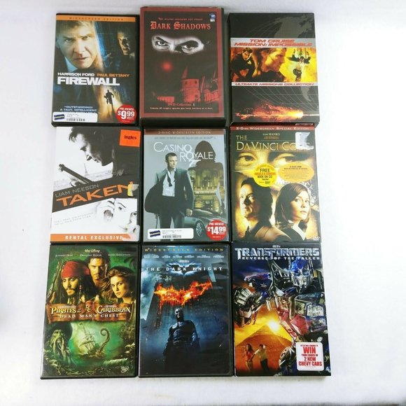 Unbranded Other - DVD's Movies TV Series Collection Assorted Titles Plus 1 Blu-ray